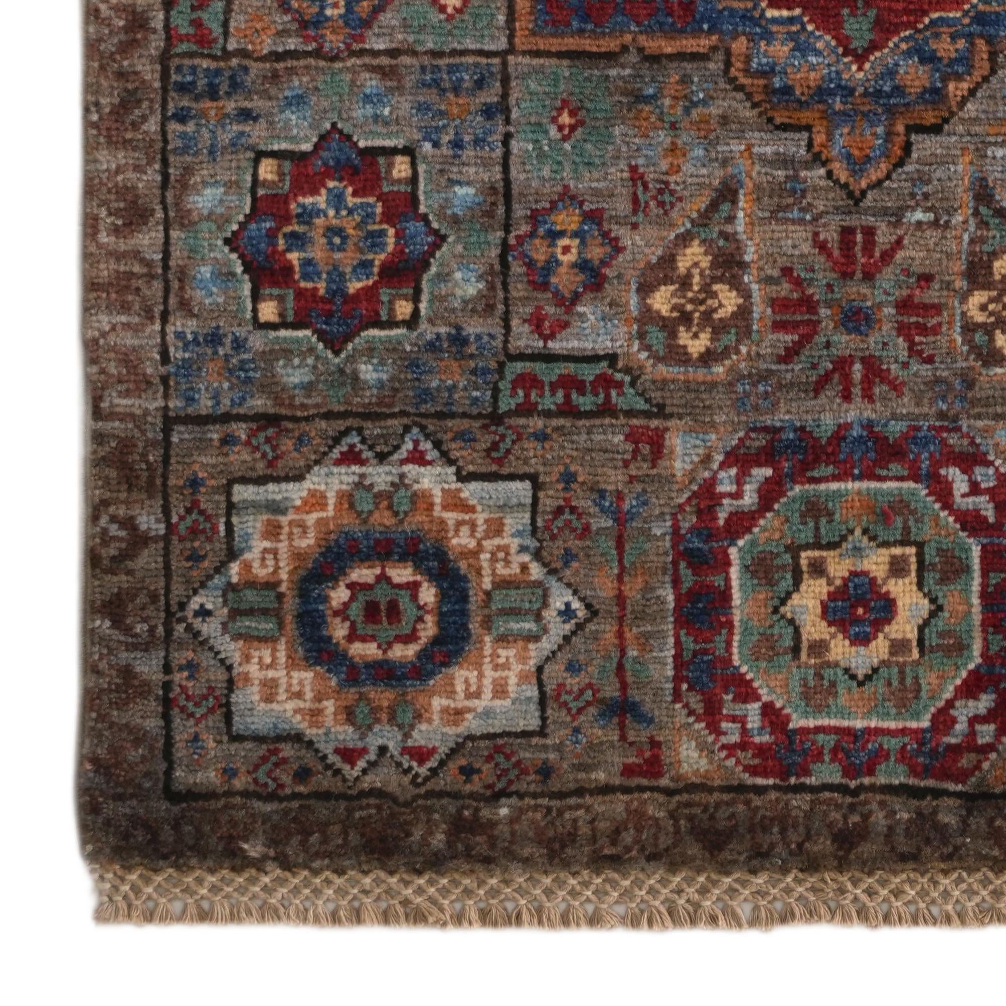 2' x 3' 2 Hand Knotted Mamluk Ziegler Rug