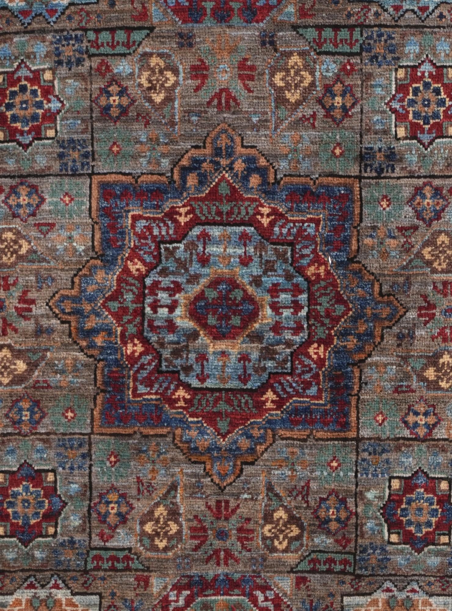 2' x 3' 2 Hand Knotted Mamluk Ziegler Rug