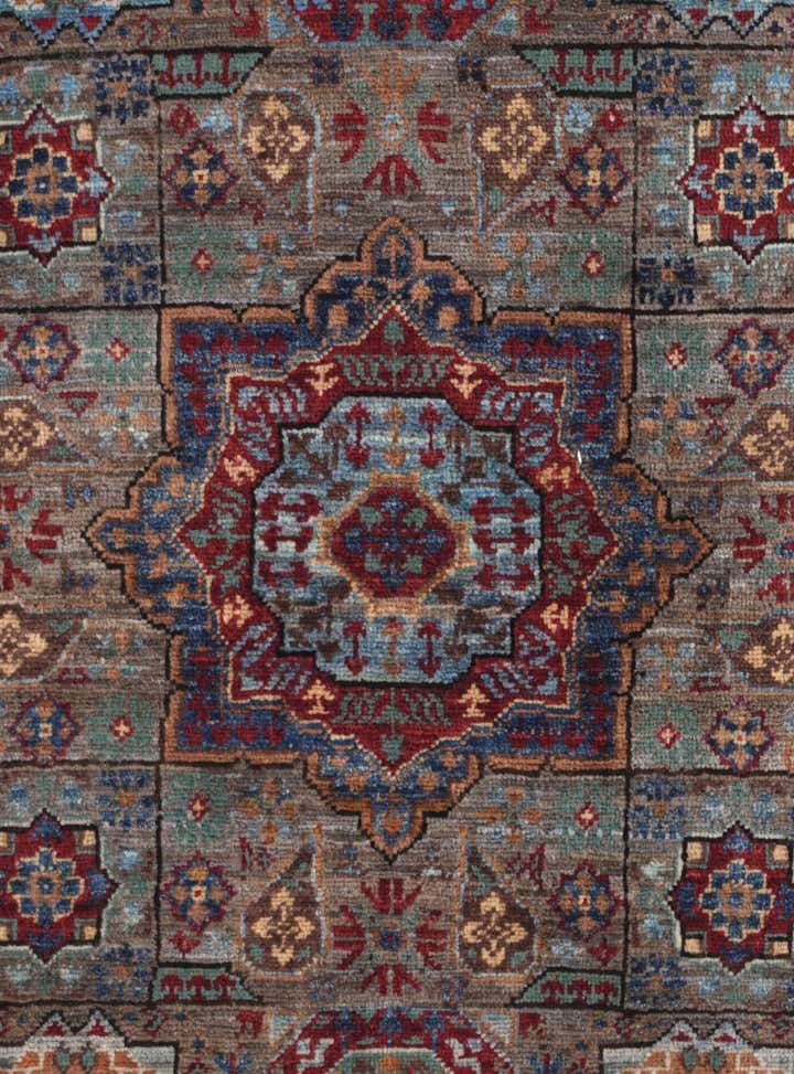 2' x 3' 2 Hand Knotted Mamluk Ziegler Rug