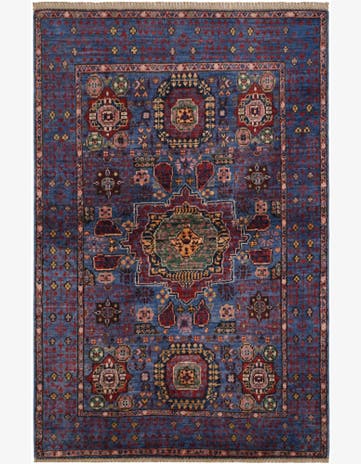 3' 3 x 5' Hand Knotted Mamluk Ziegler Rug