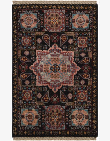 2' x 3' 1 Hand Knotted Mamluk Ziegler Rug