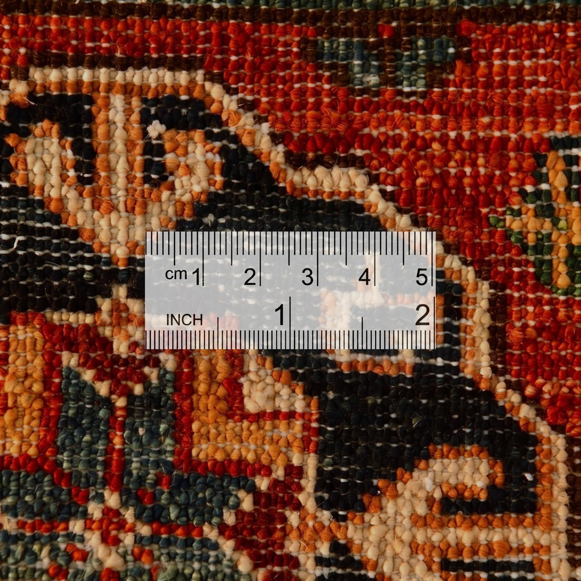 6' 9 x 9' 8 Hand Knotted Mamluk Ziegler Rug