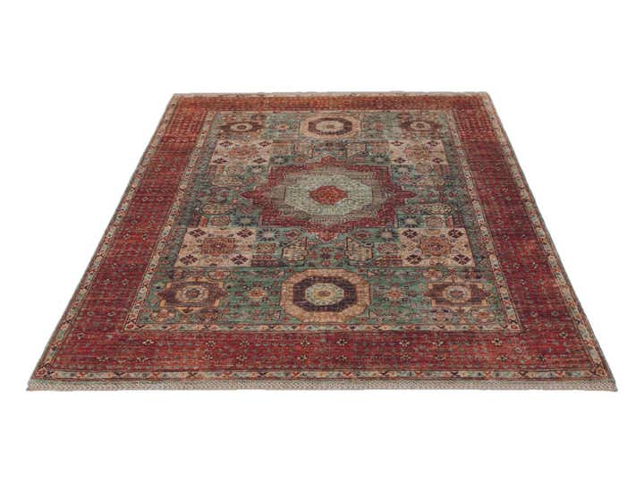 5' 1 x 6' 6 Hand Knotted Mamluk Ziegler Rug