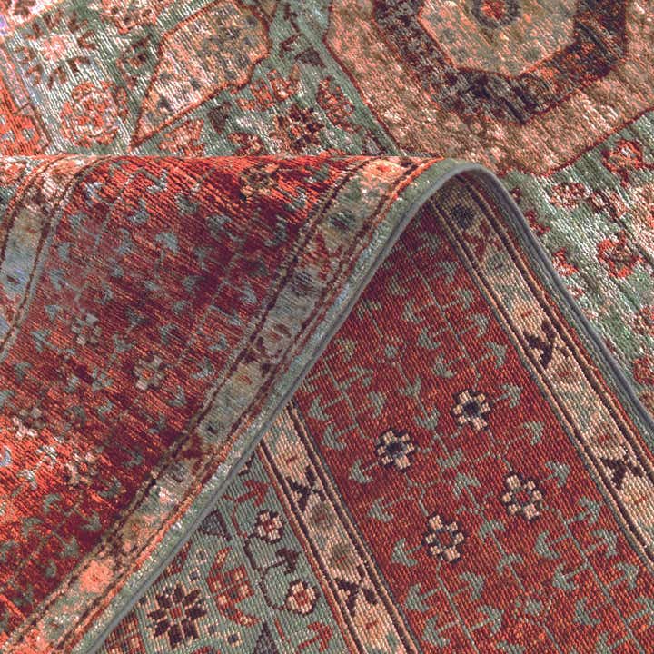 5' 1 x 6' 6 Hand Knotted Mamluk Ziegler Rug