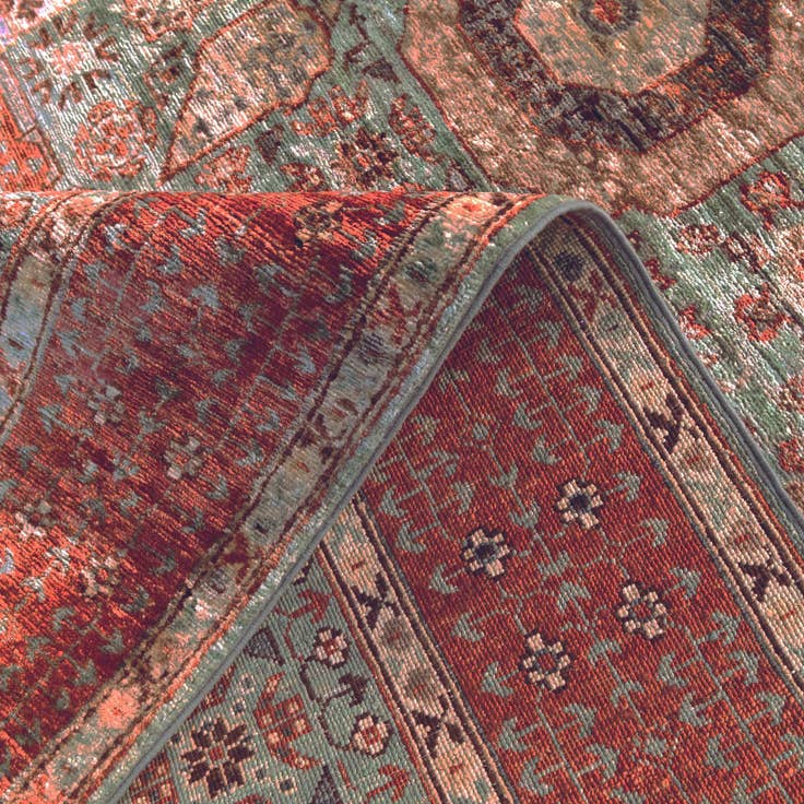 Detail image of 5' 1 x 6' 6 Hand Knotted Mamluk Ziegler Rug