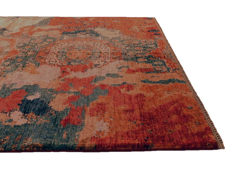 Detail image of 5' 9 x 7' 11 Hand Knotted Mamluk Ziegler Rug