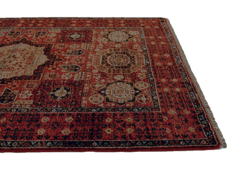 Detail image of 3' 5 x 4' 10 Hand Knotted Mamluk Ziegler Rug