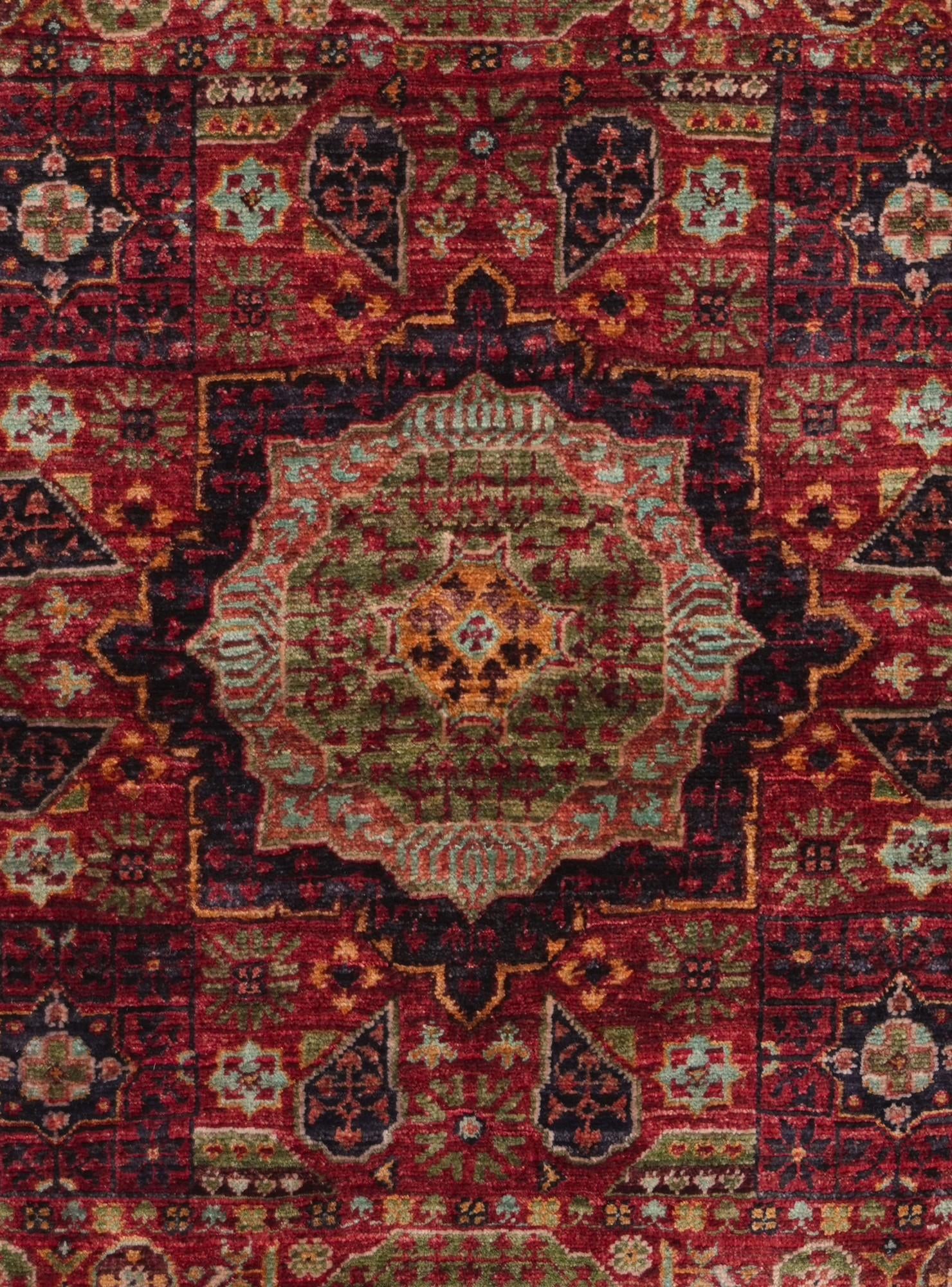 3' 5 x 4' 10 Hand Knotted Mamluk Ziegler Rug