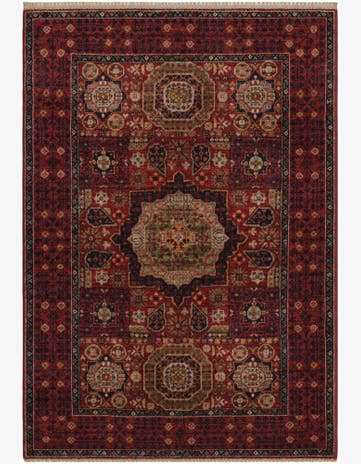 3' 5 x 4' 10 Hand Knotted Mamluk Ziegler Rug