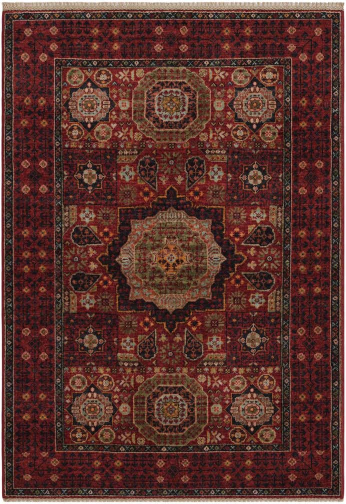 3' 5 x 4' 10 Hand Knotted Mamluk Ziegler Rug
