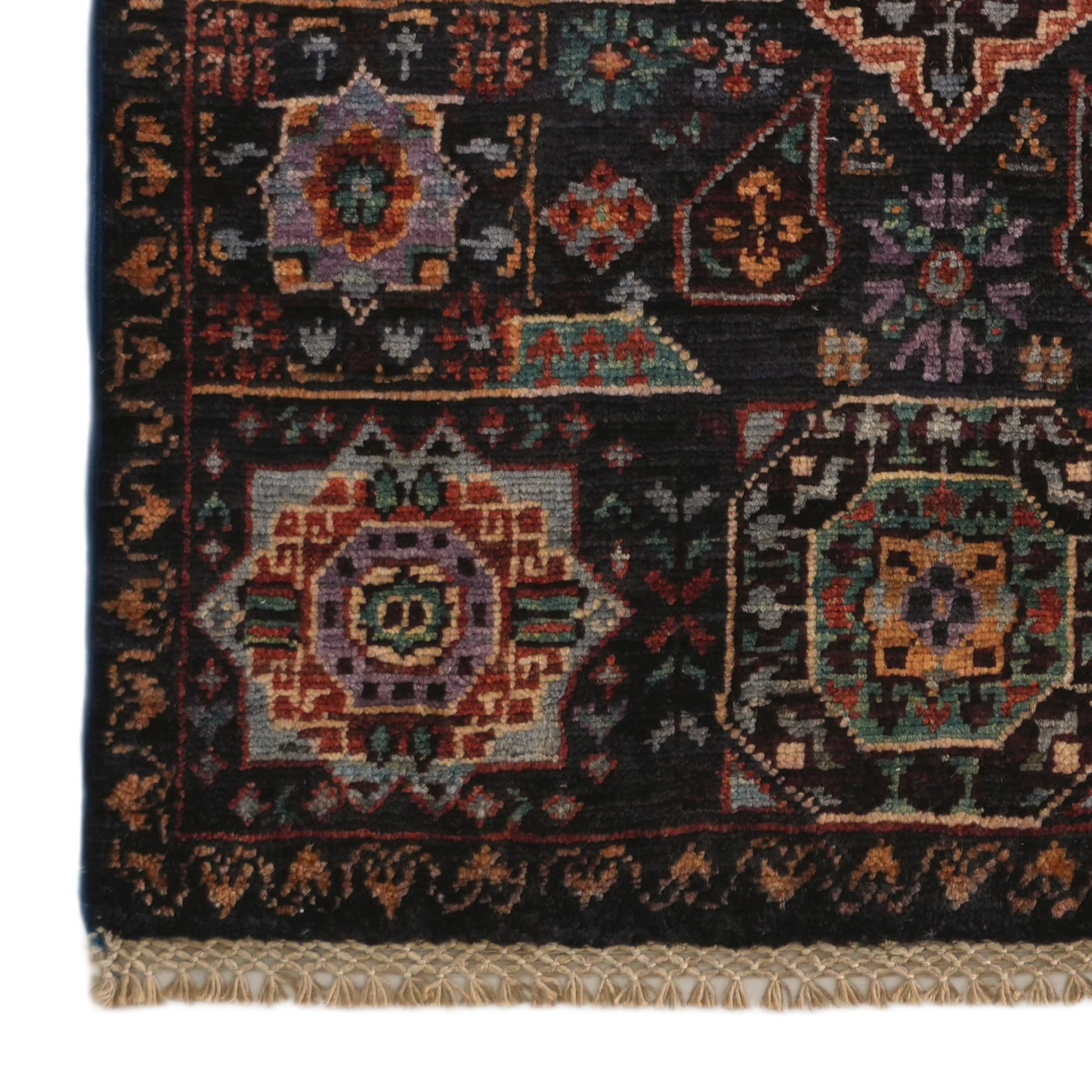 1' 11 x 2' 11 Hand Knotted Mamluk Ziegler Rug