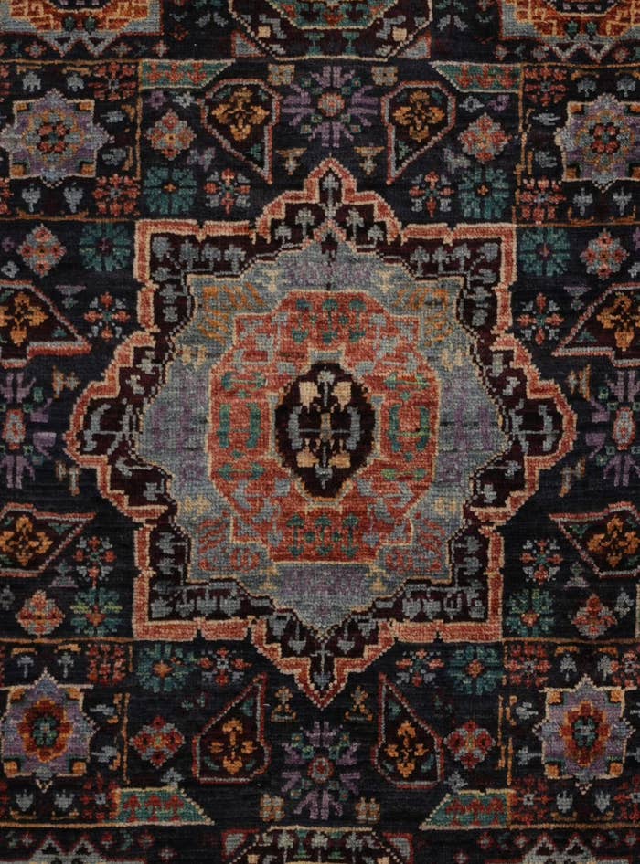 Detail image of 1' 11 x 2' 11 Hand Knotted Mamluk Ziegler Rug