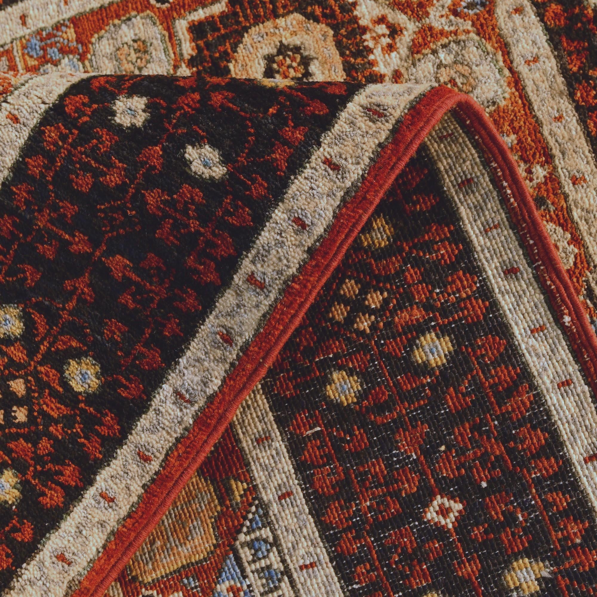 3' 5 x 5' Hand Knotted Mamluk Ziegler Rug
