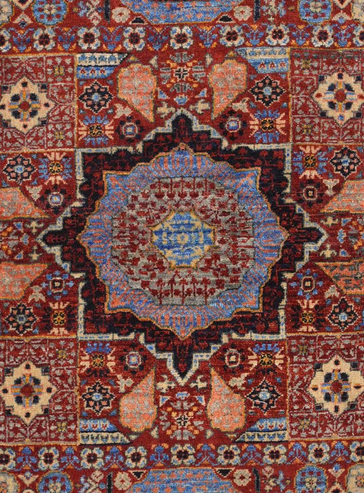 3' 5 x 5' Hand Knotted Mamluk Ziegler Rug