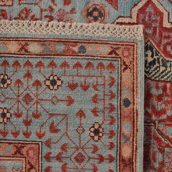 155cm x 205cm Handgeknüpft Mamluk Ziegler Teppich
