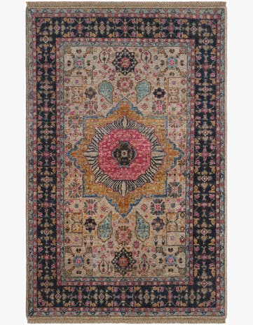 3' 3 x 5' 1 Hand Knotted Mamluk Ziegler Rug