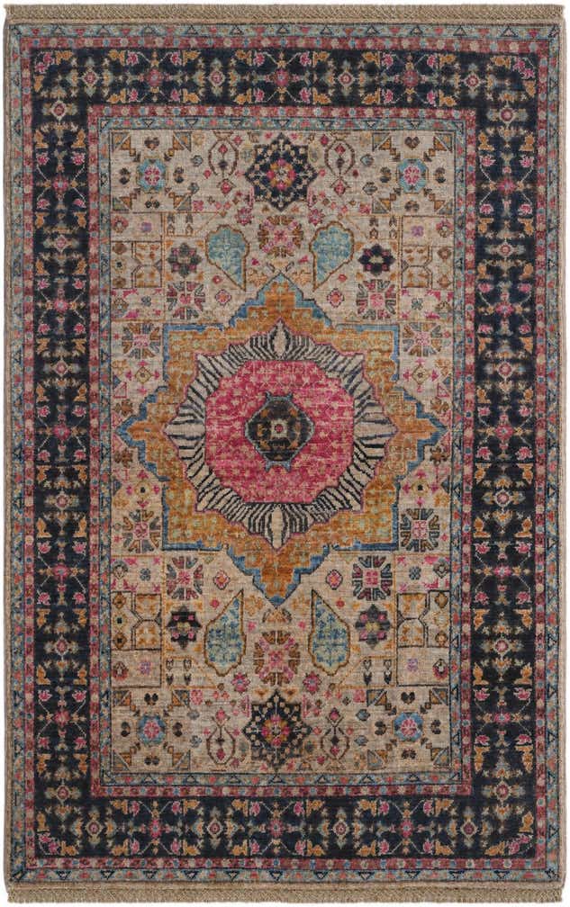 3' 3 x 5' 1 Hand Knotted Mamluk Ziegler Rug