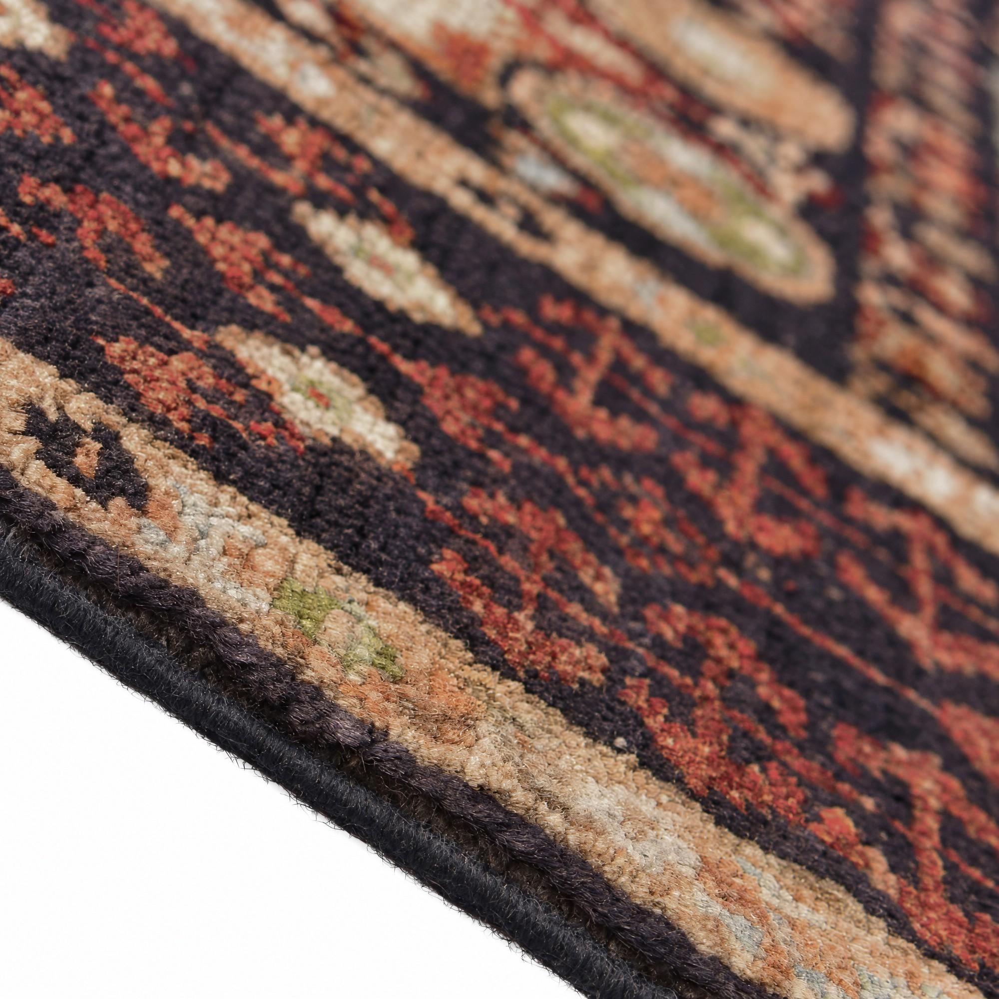 100cm x 150cm Hand Knotted Mamluk Ziegler Rug