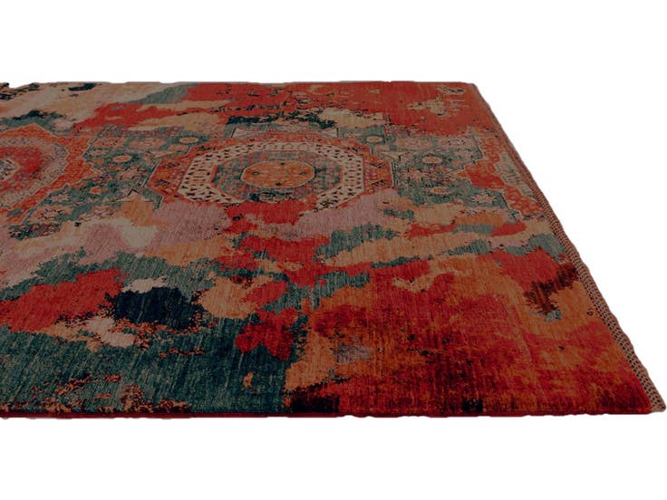 Detail image of 5' 9 x 7' 11 Hand Knotted Mamluk Ziegler Rug