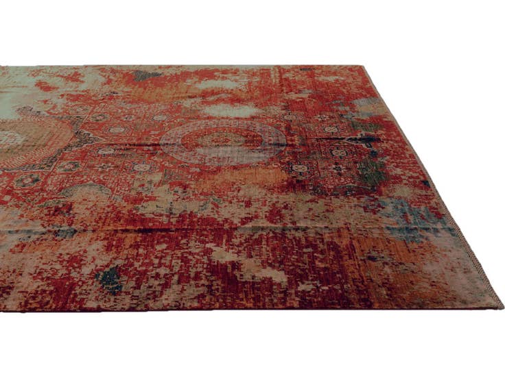 Detail image of 9' 11 x 13' 9 Hand Knotted Mamluk Ziegler Rug