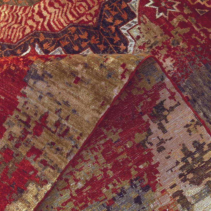 Detail image of 9' 11 x 13' 9 Hand Knotted Mamluk Ziegler Rug