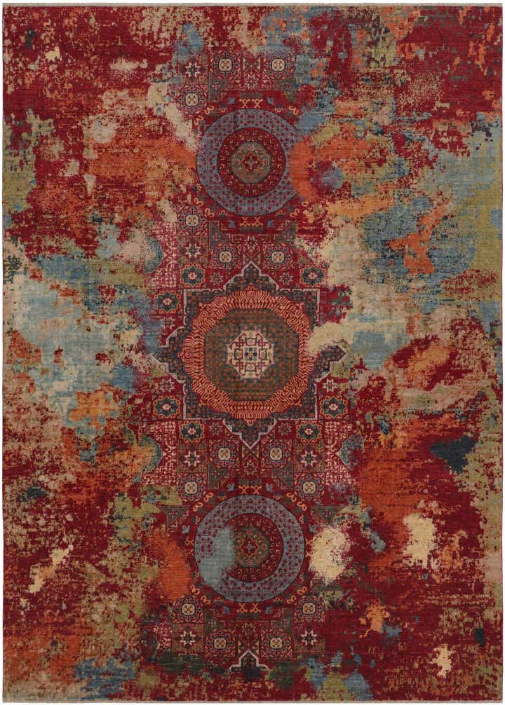 9' 11 x 13' 9 Hand Knotted Mamluk Ziegler Rug