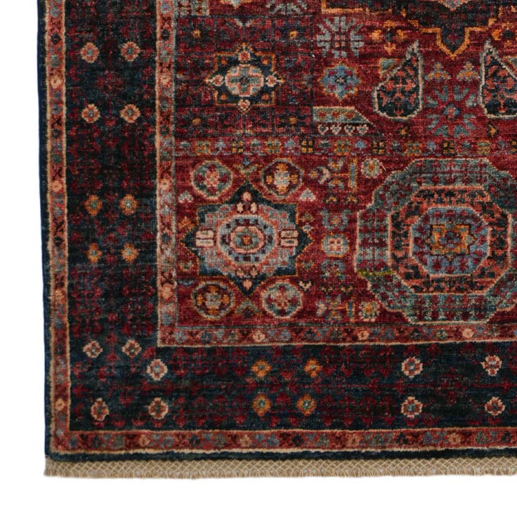 Detail image of 3' 6 x 5' Hand Knotted Mamluk Ziegler Rug