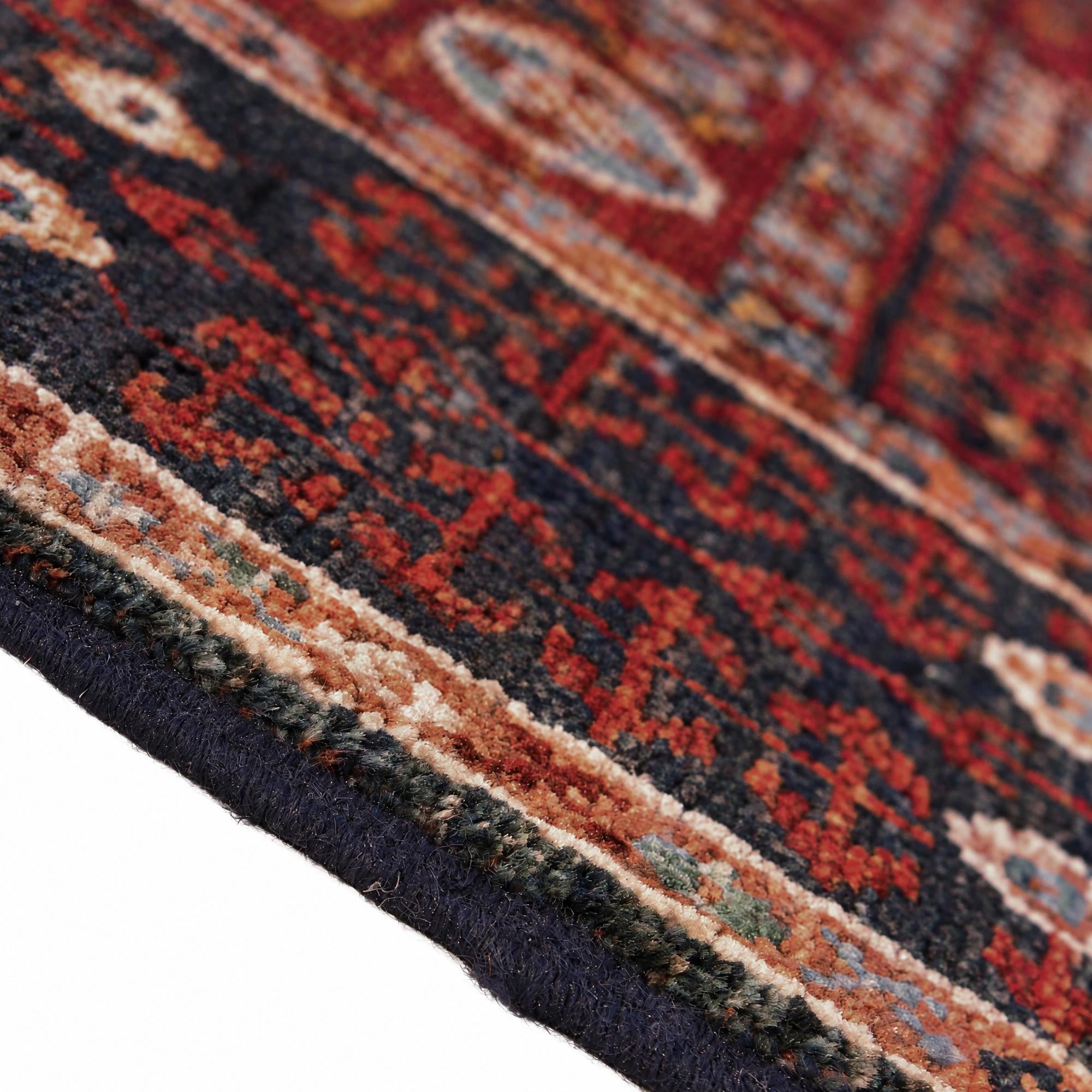 105cm x 150cm anudado a mano Mamluk Ziegler Alfombra