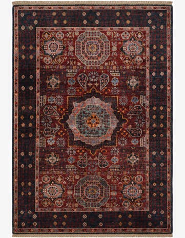 3' 6 x 5' Hand Knotted Mamluk Ziegler Rug