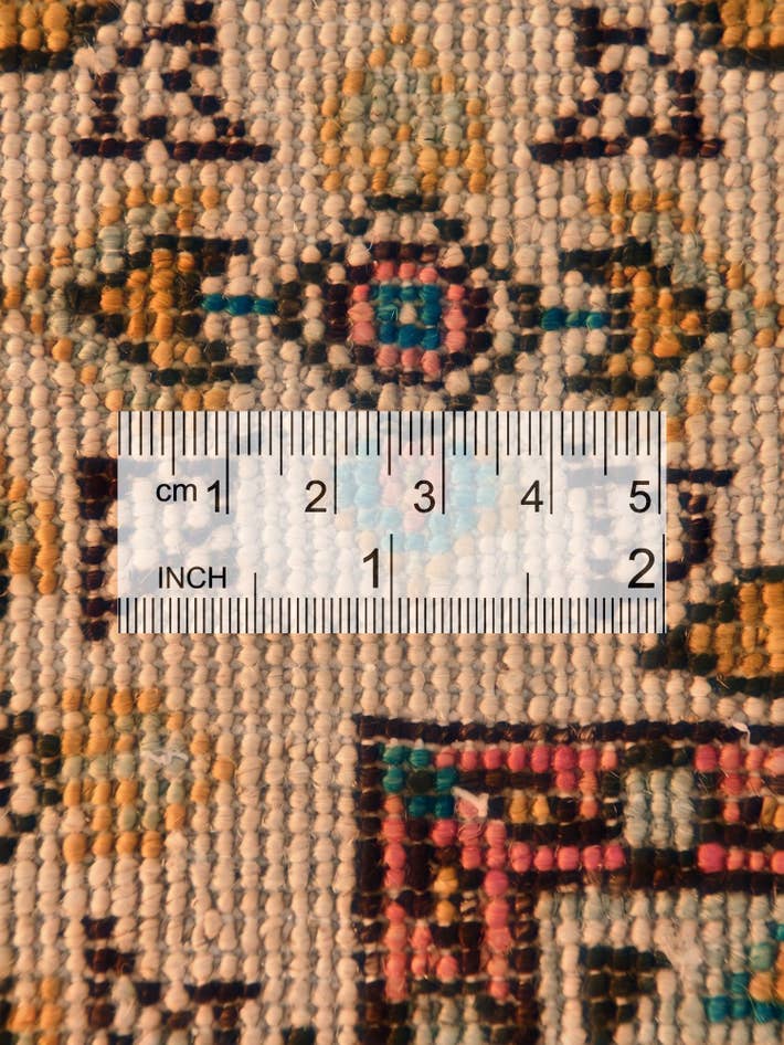 Detail image of 3' 5 x 5' Hand Knotted Mamluk Ziegler Rug