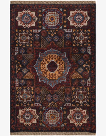 2' x 3' 1 Hand Knotted Mamluk Ziegler Rug