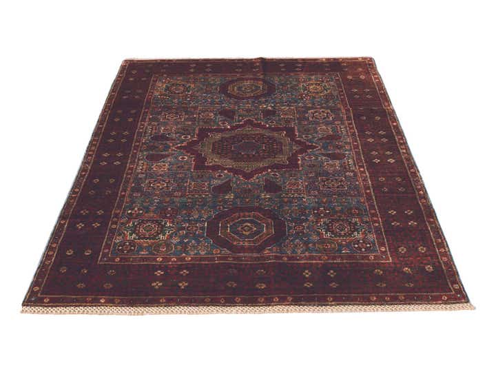 4' x 5' 10 Hand Knotted Mamluk Ziegler Rug