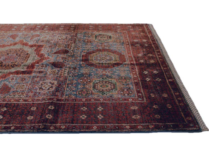 Detail image of 4' x 5' 10 Hand Knotted Mamluk Ziegler Rug