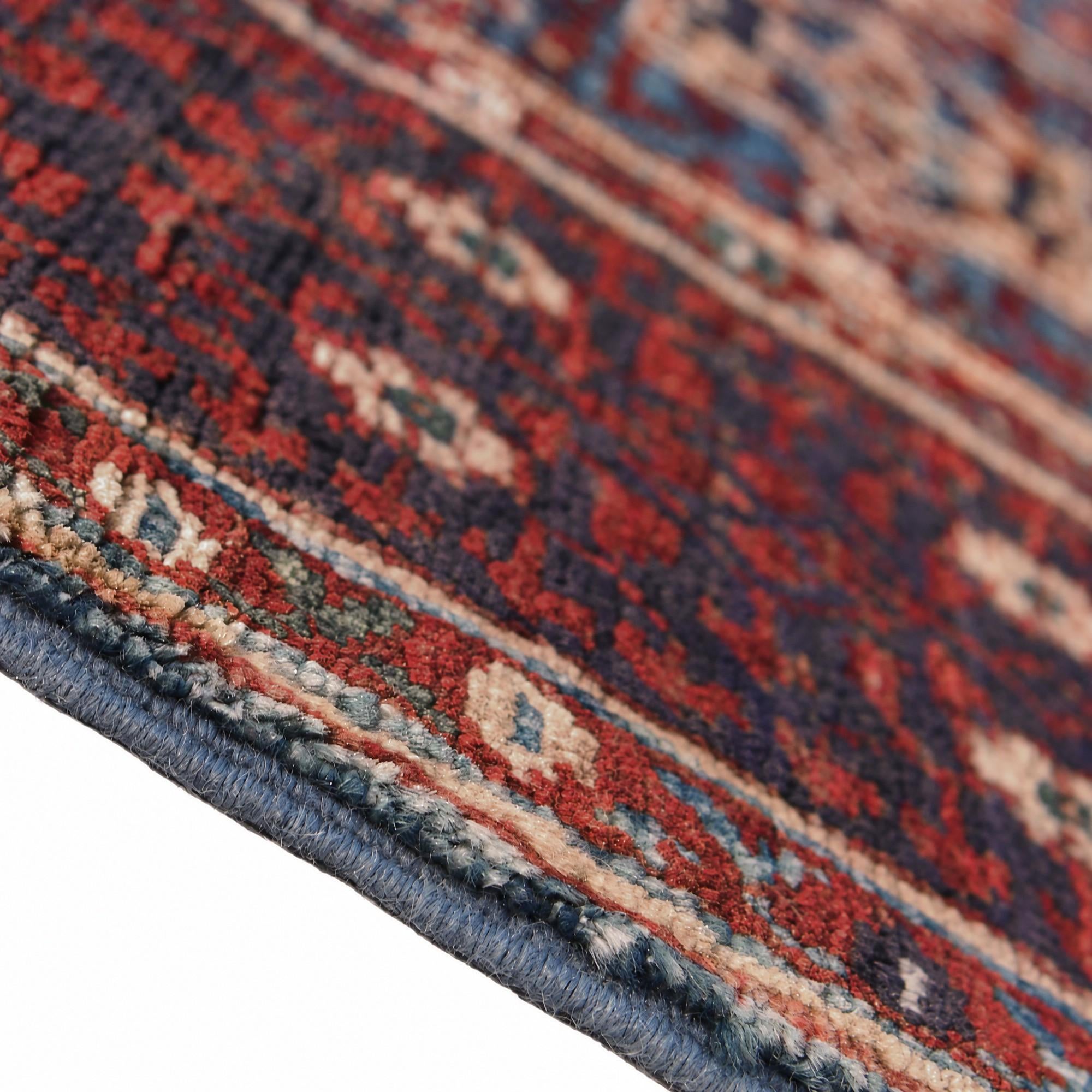 120cm x 175cm Hand Knotted Mamluk Ziegler Rug