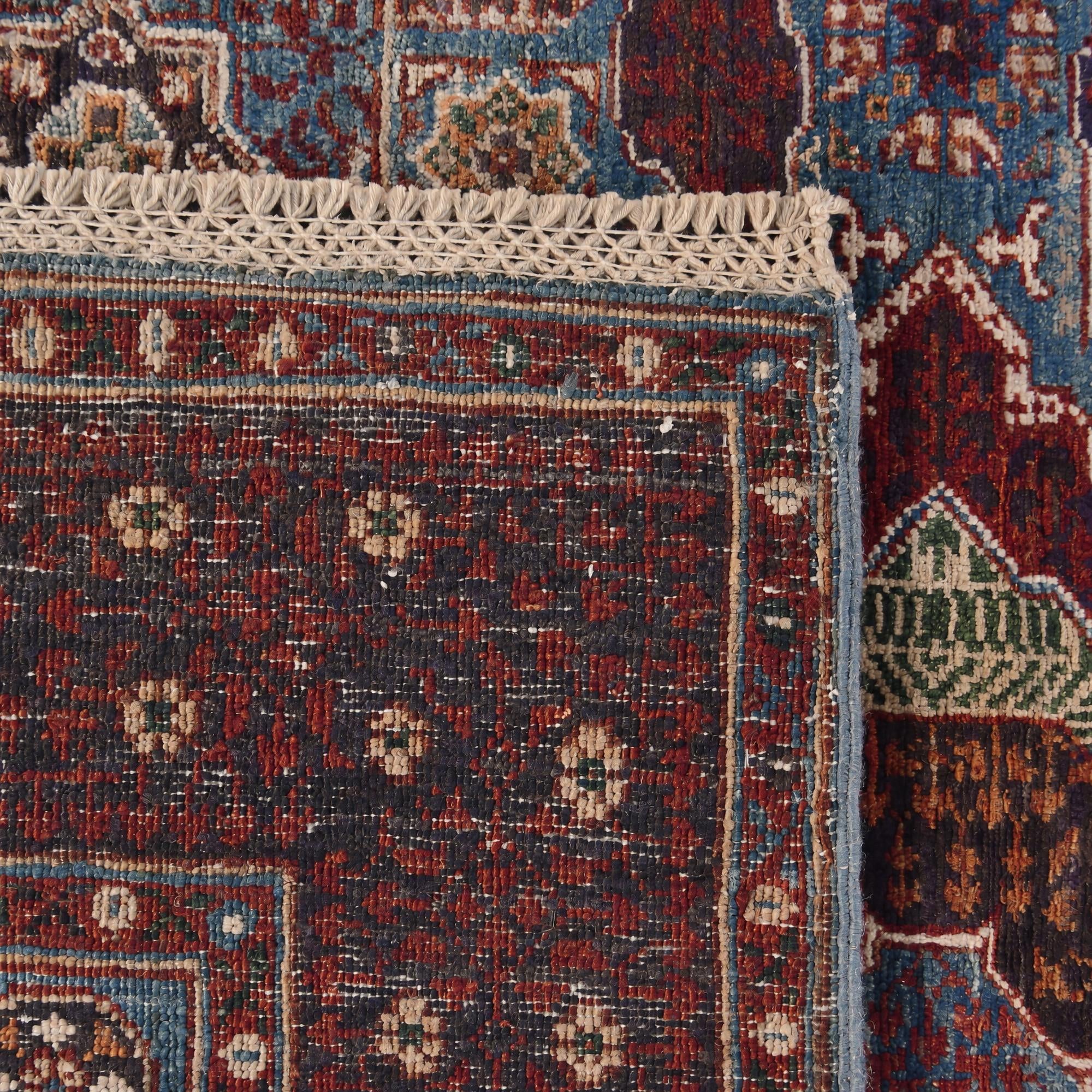 120cm x 175cm Hand Knotted Mamluk Ziegler Rug