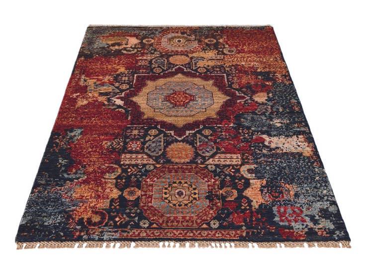 Detail image of 3' 5 x 5' 2 Hand Knotted Mamluk Ziegler Rug