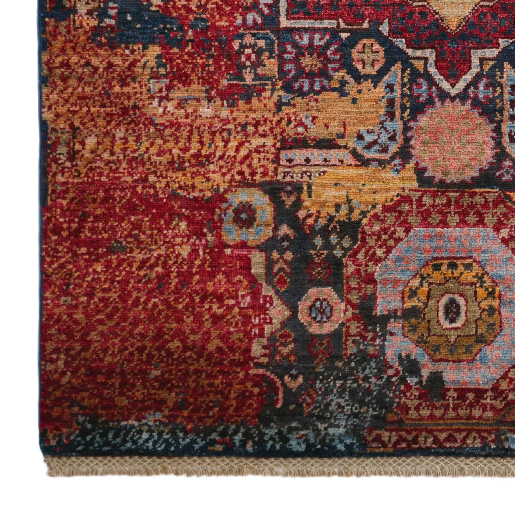 3' 5 x 5' 2 Hand Knotted Mamluk Ziegler Rug
