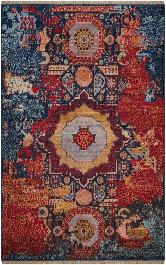 3' 5 x 5' 2 Hand Knotted Mamluk Ziegler Rug