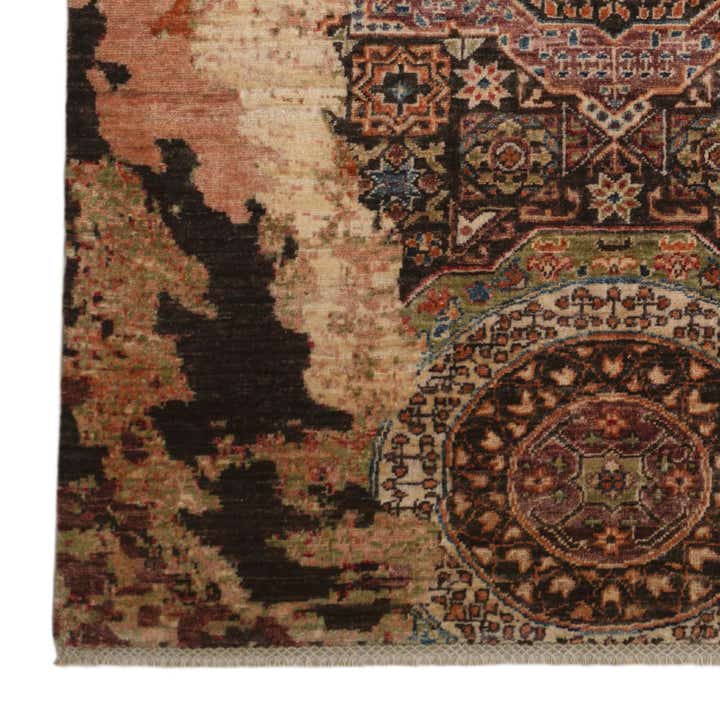 4' x 6' Hand Knotted Mamluk Ziegler Rug