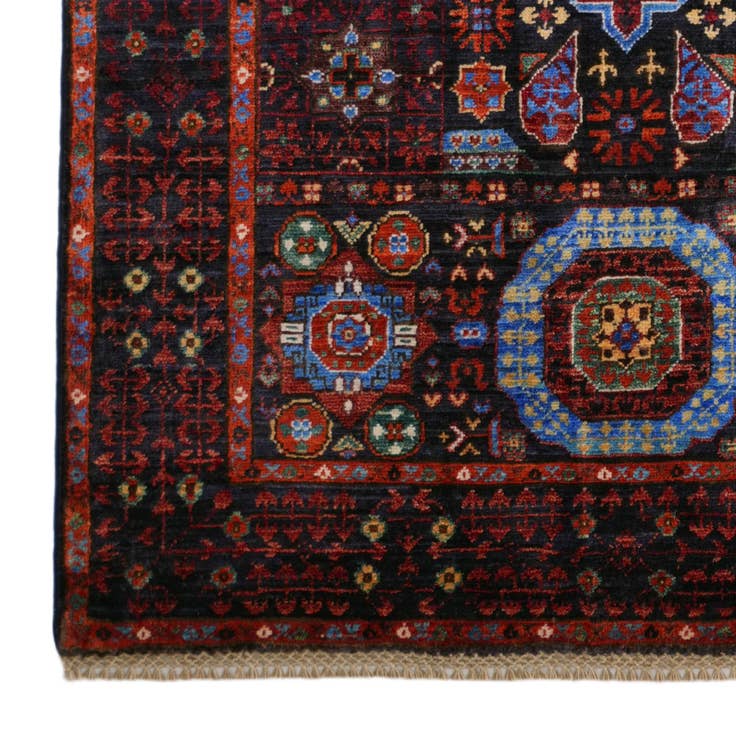 Detail image of 3' 4 x 5' 1 Hand Knotted Mamluk Ziegler Rug
