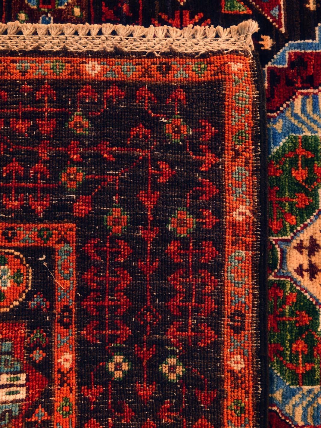 100cm x 155cm Hand Knotted Mamluk Ziegler Rug