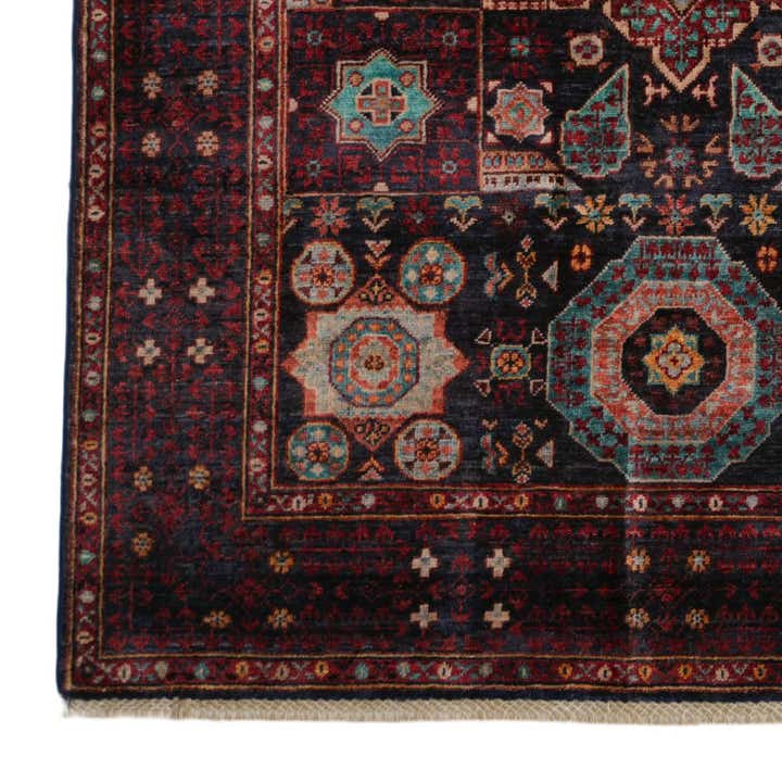 4' 2 x 5' 11 Hand Knotted Mamluk Ziegler Rug