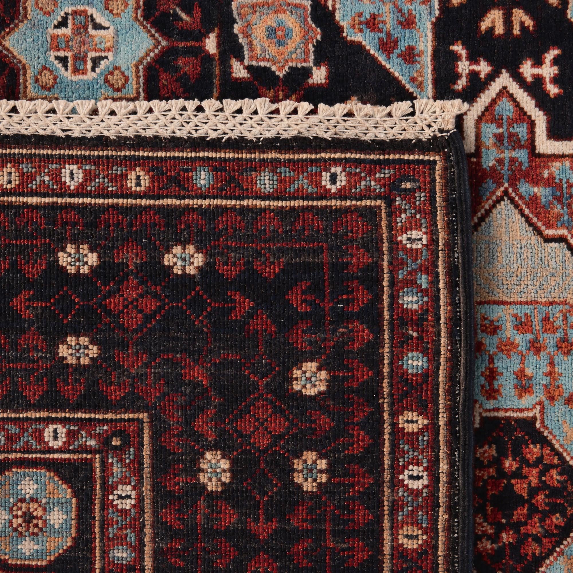125cm x 180cm Hand Knotted Mamluk Ziegler Rug