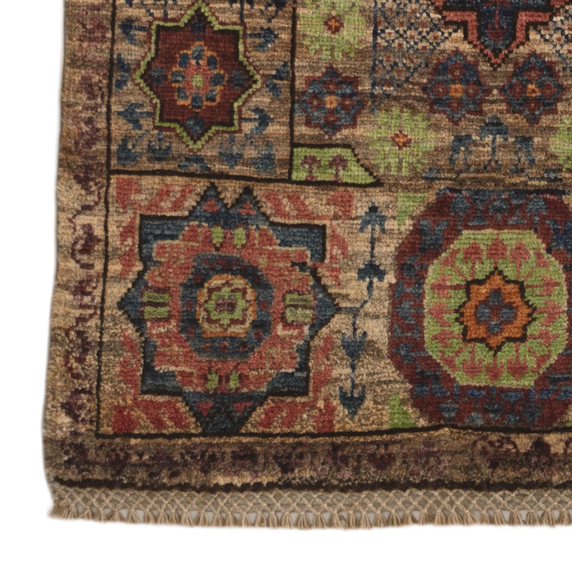 2' x 3' 2 Hand Knotted Mamluk Ziegler Rug