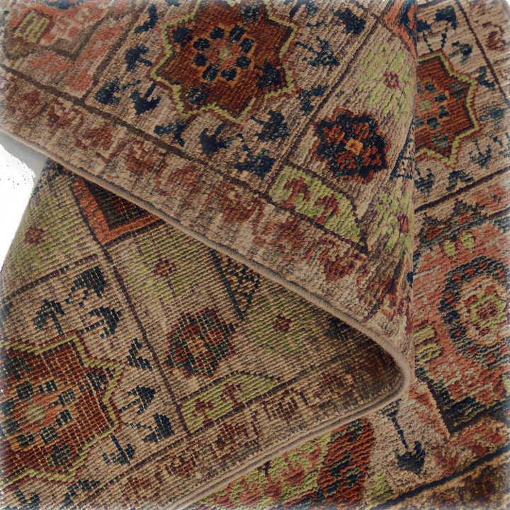 2' x 3' 2 Hand Knotted Mamluk Ziegler Rug