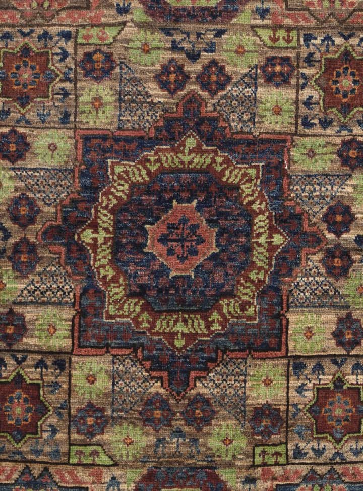 2' x 3' 2 Hand Knotted Mamluk Ziegler Rug
