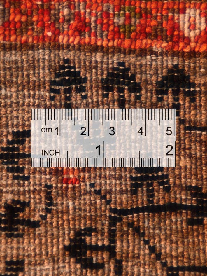 Detail image of 3' 4 x 4' 11 Hand Knotted Mamluk Ziegler Rug