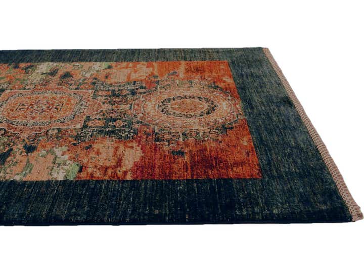 3' 5 x 5' Hand Knotted Mamluk Ziegler Rug