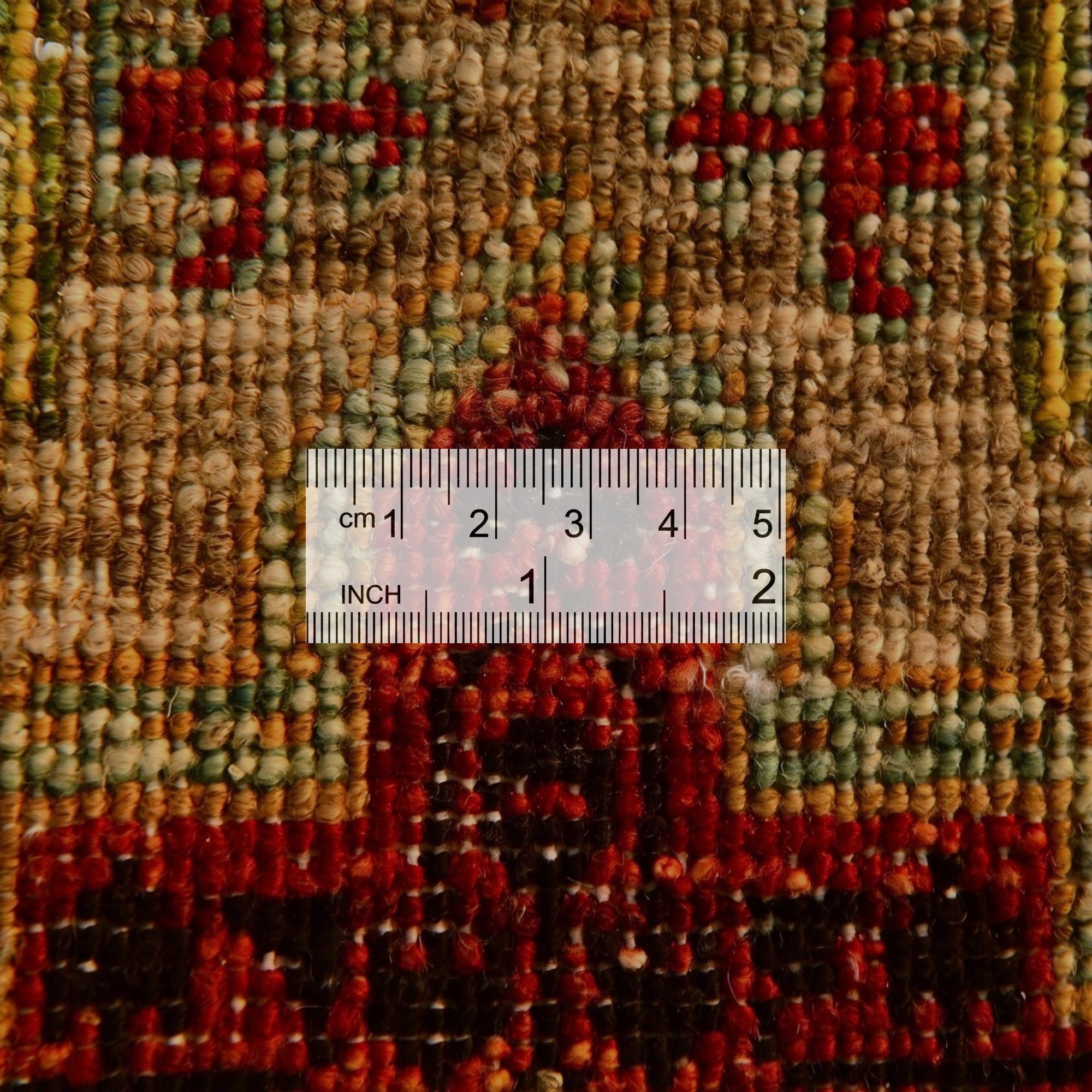 2' x 3' 2 Hand Knotted Mamluk Ziegler Rug
