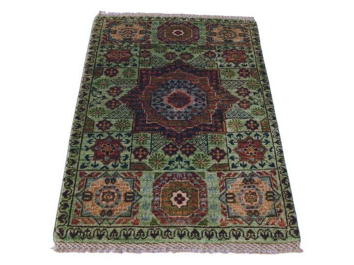 2' 2 x 3' 1 Hand Knotted Mamluk Ziegler Rug